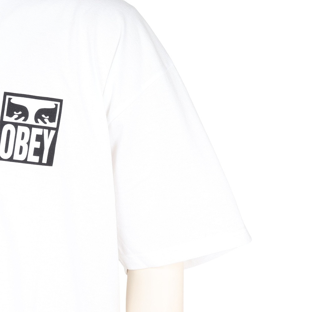 オベイ（OBEY）（メンズ）EYES ICON II クラシック 半袖Tシャツ 165262142WHTO25P