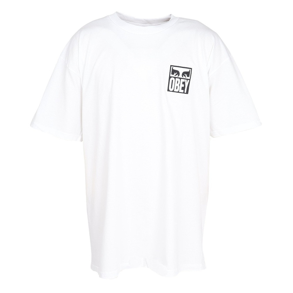 オベイ（OBEY）（メンズ）EYES ICON II クラシック 半袖Tシャツ 165262142WHTO25P