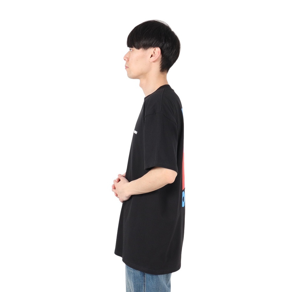 オベイ（OBEY）（メンズ）CROPPED ICON クラシック 半袖Tシャツ 165264064BLKO25P