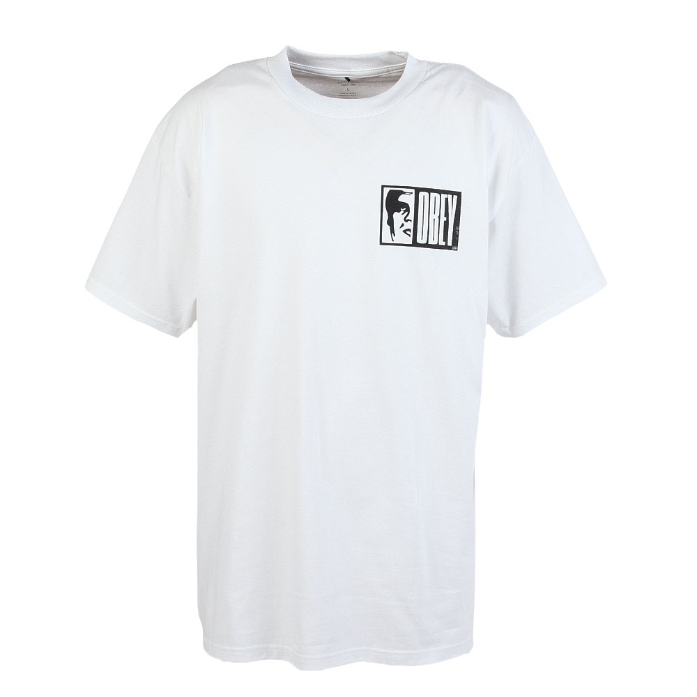 オベイ（OBEY）（メンズ）ハーフアイコン クラシック Tシャツ 165264117WHTO25U