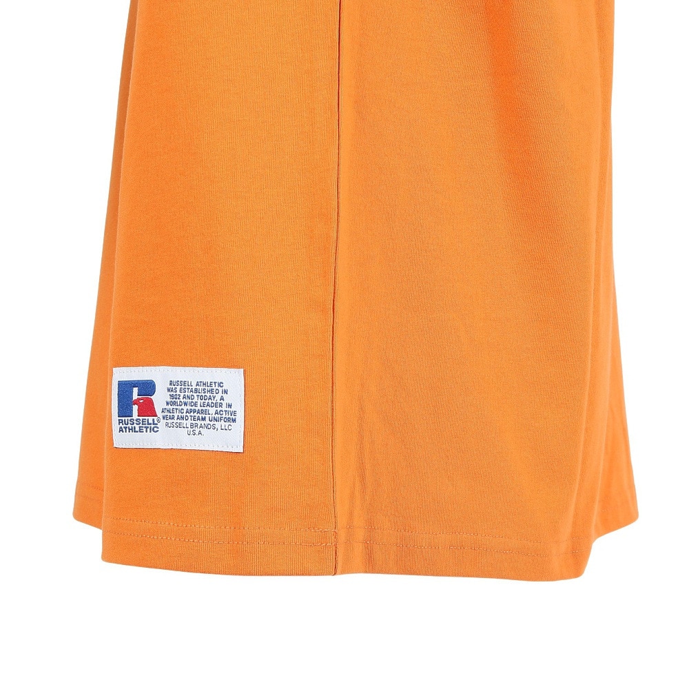 ラッセル（RUSSELL）（メンズ）アーチロゴ 半袖Tシャツ RBM25S0005 ORG