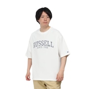 (メンズ)アーチロゴ 半袖Tシャツ RBM25S0005 WHT