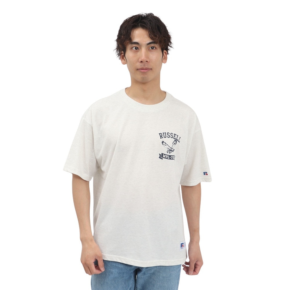 ラッセル（RUSSELL）（メンズ）イーグル ワイド 半袖 Tシャツ RBM25S0006 NTL