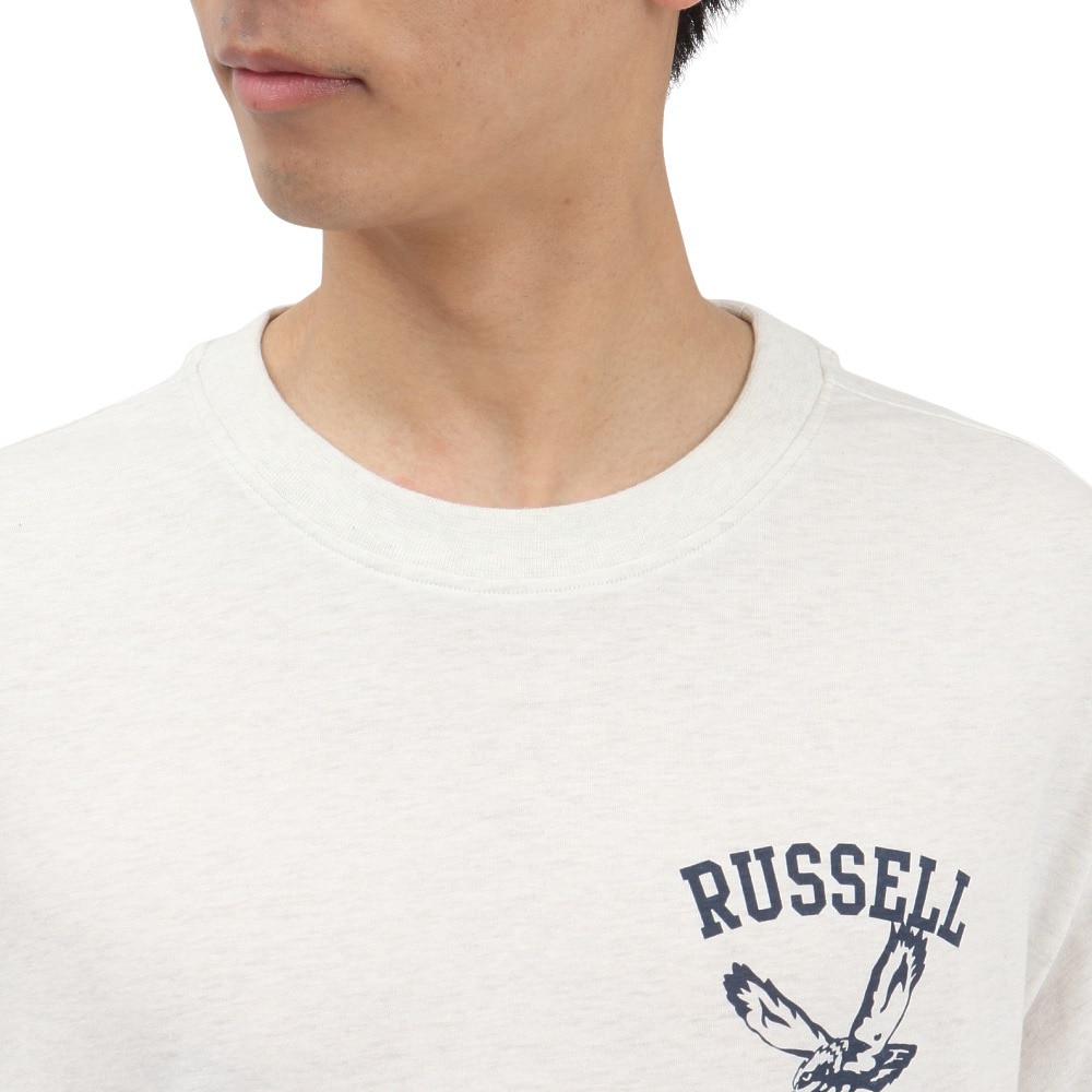 ラッセル（RUSSELL）（メンズ）イーグル ワイド 半袖 Tシャツ RBM25S0006 NTL