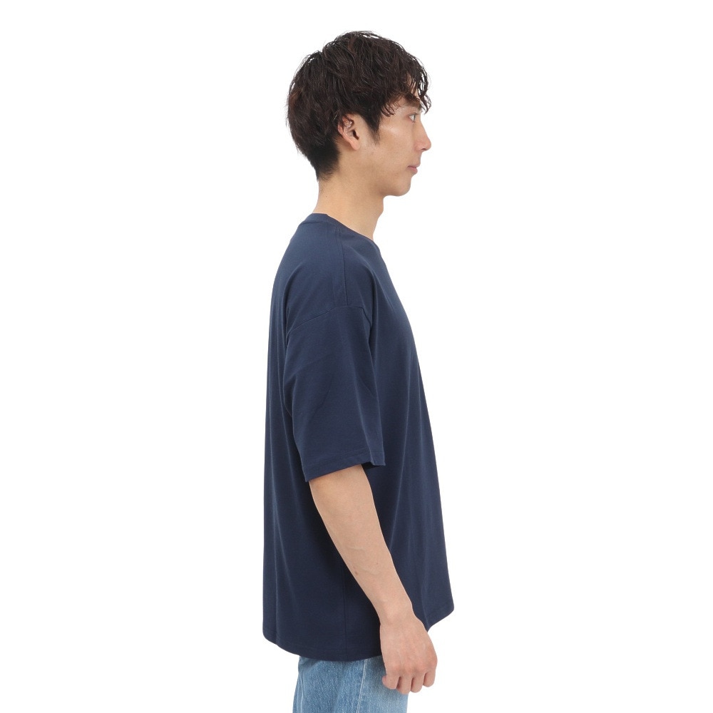 ラッセル（RUSSELL）（メンズ）イーグル ワイド 半袖 Tシャツ RBM25S0006 NVY