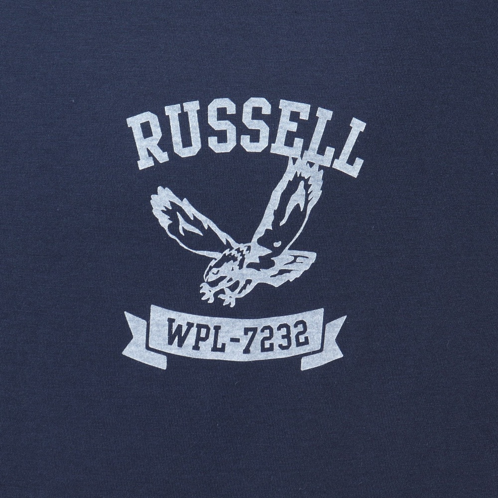 ラッセル（RUSSELL）（メンズ）イーグル ワイド 半袖 Tシャツ RBM25S0006 NVY