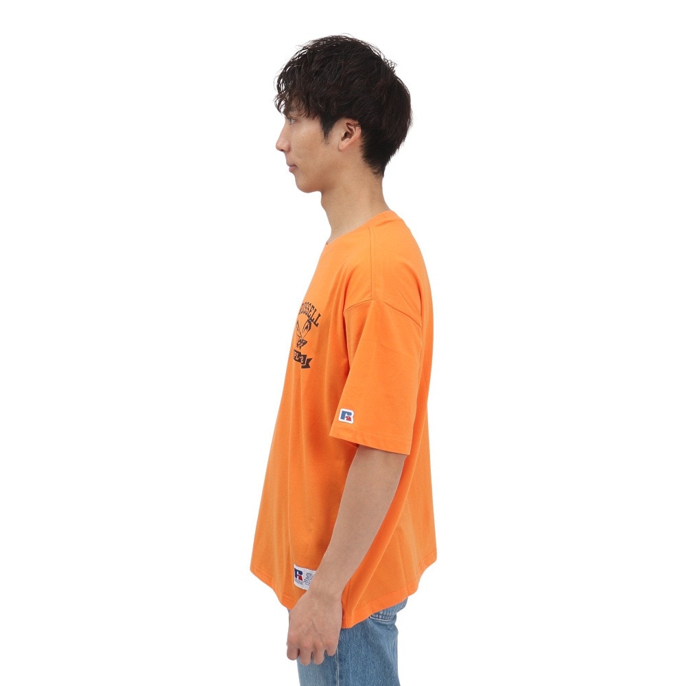 ラッセル（RUSSELL）（メンズ）イーグル ワイド 半袖 Tシャツ RBM25S0006 ORG