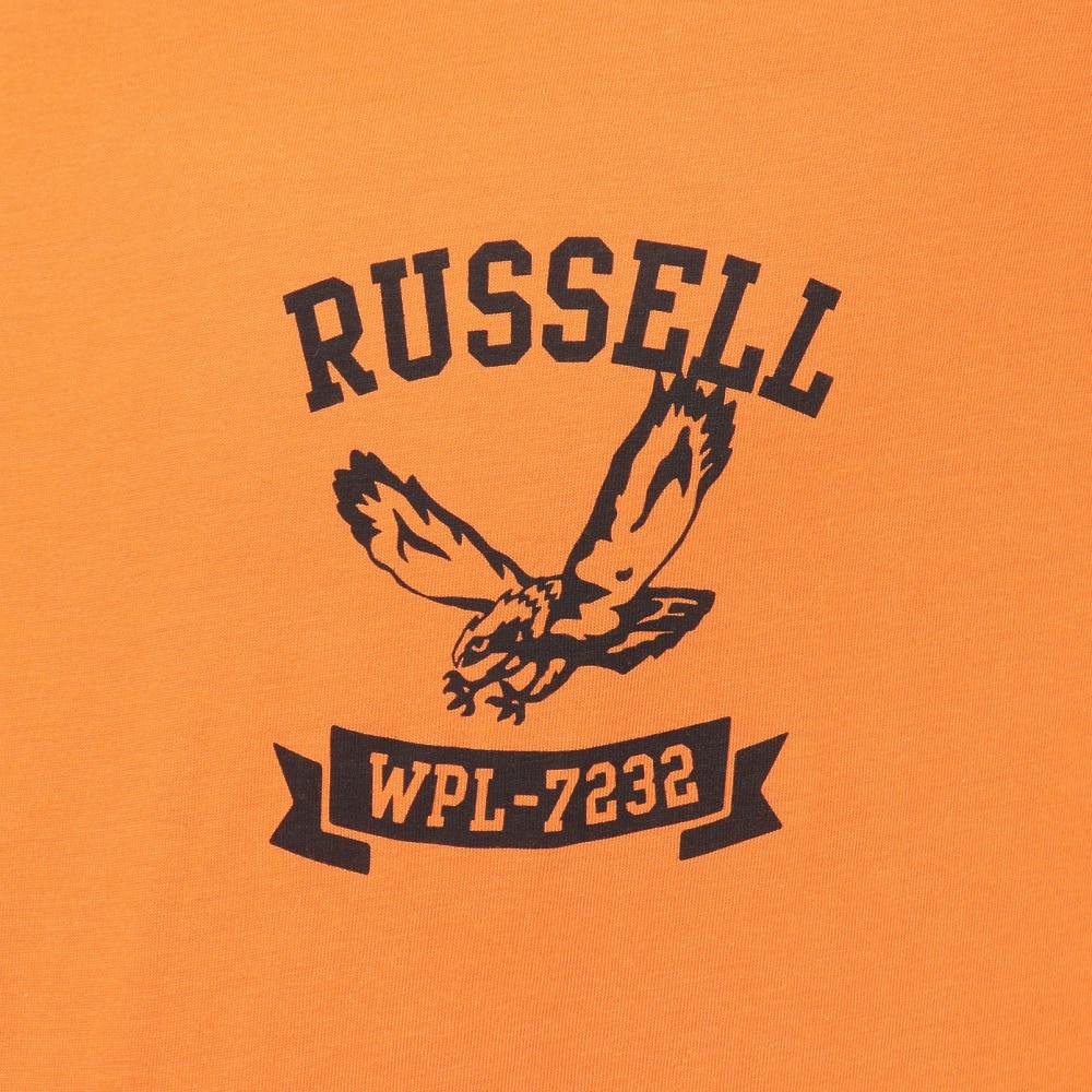 ラッセル（RUSSELL）（メンズ）イーグル ワイド 半袖 Tシャツ RBM25S0006 ORG