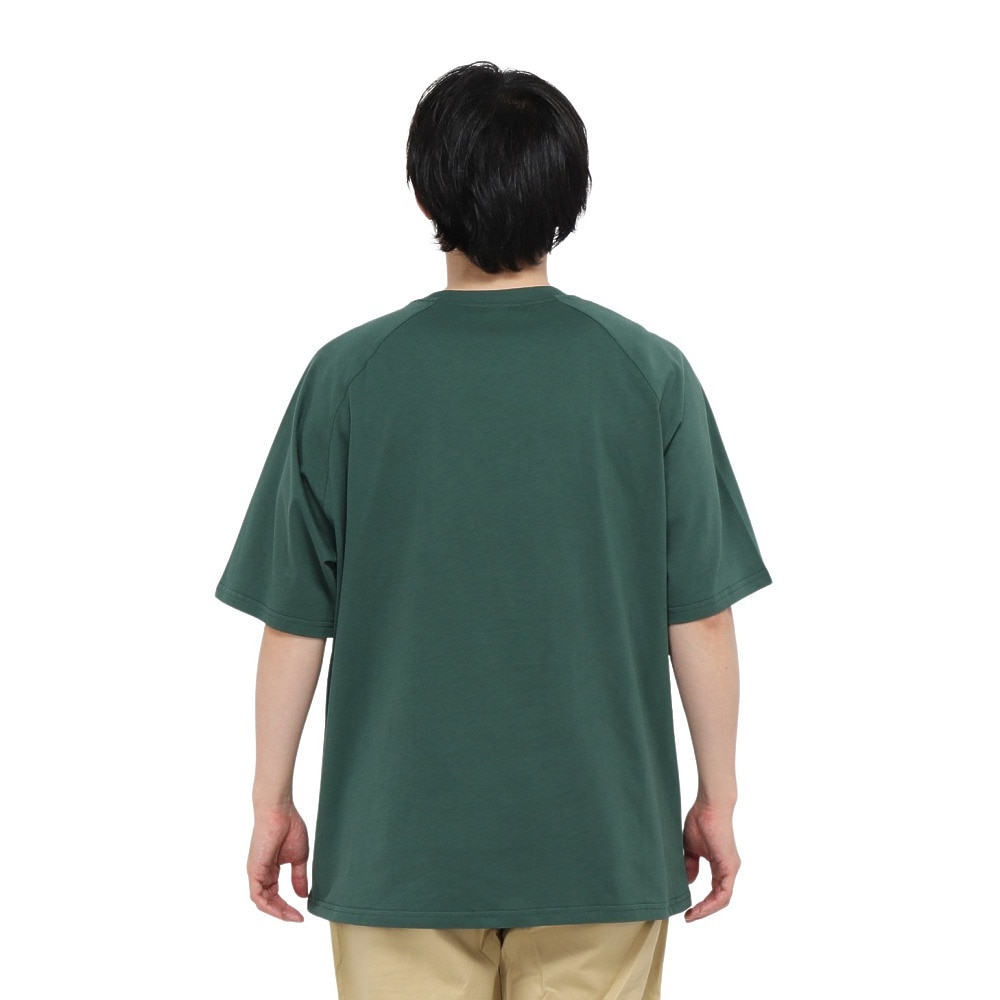 ラッセル（RUSSELL）（メンズ）ラグラン 半袖Tシャツ RBM25S0007 DGRN