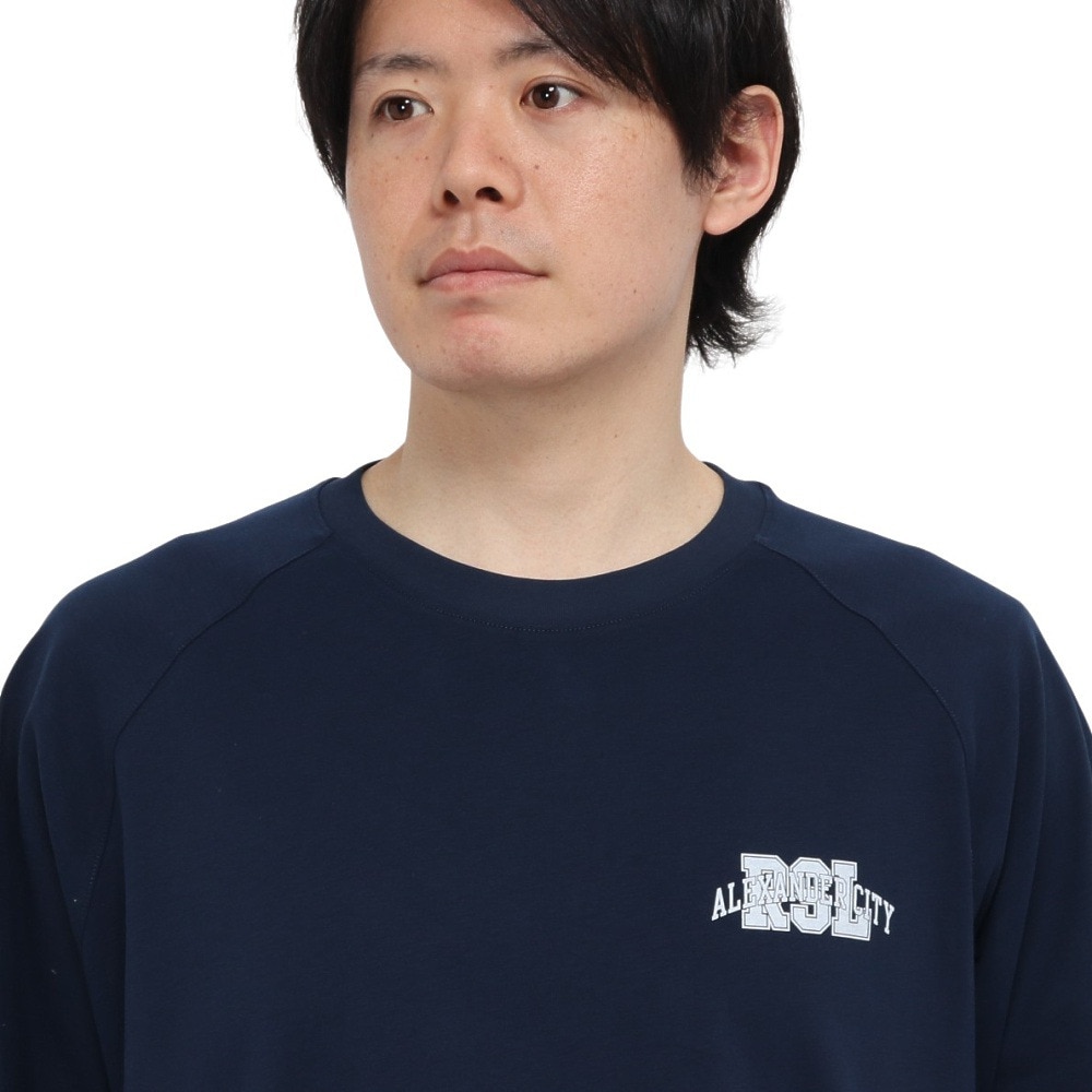 ラッセル（RUSSELL）（メンズ）ラグラン 半袖Tシャツ RBM25S0007 NVY