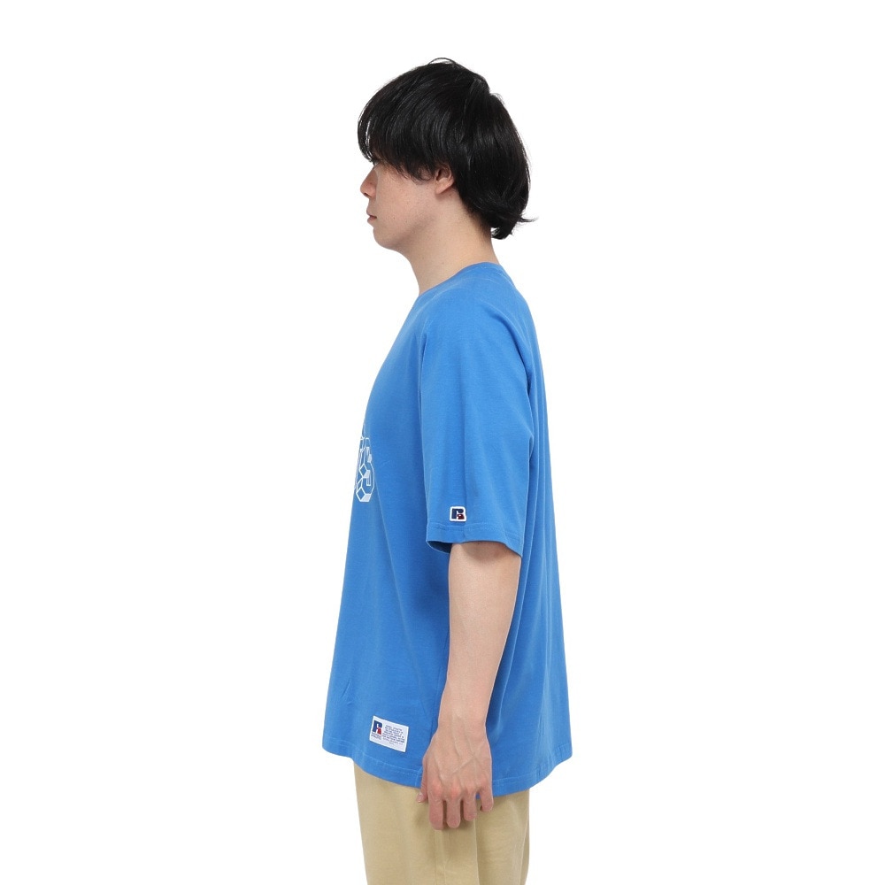 ラッセル（RUSSELL）（メンズ）ベアラグラン 半袖Tシャツ RBM25S0008 RBLU