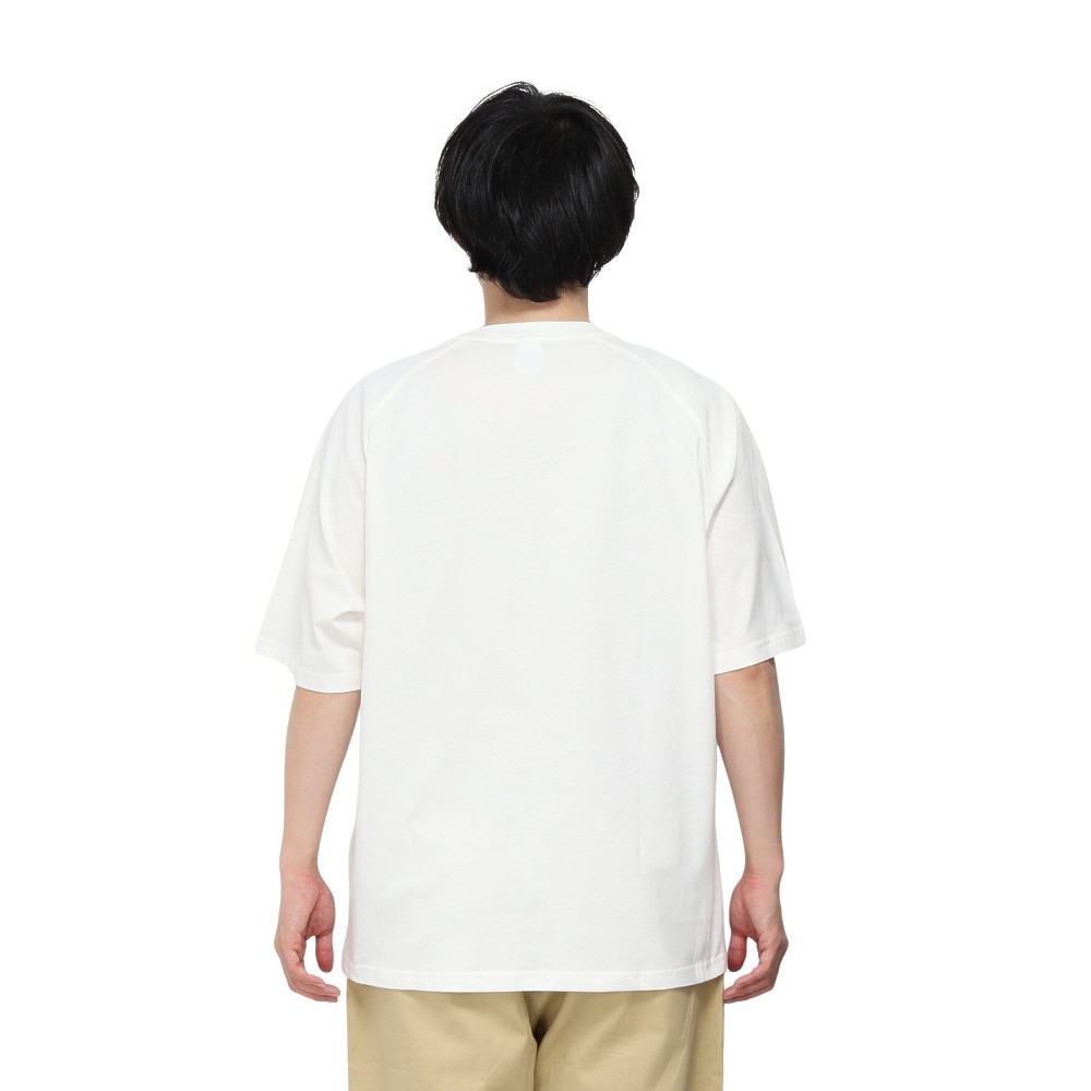 ラッセル（RUSSELL）（メンズ）ベアラグラン 半袖Tシャツ RBM25S0008 WHT