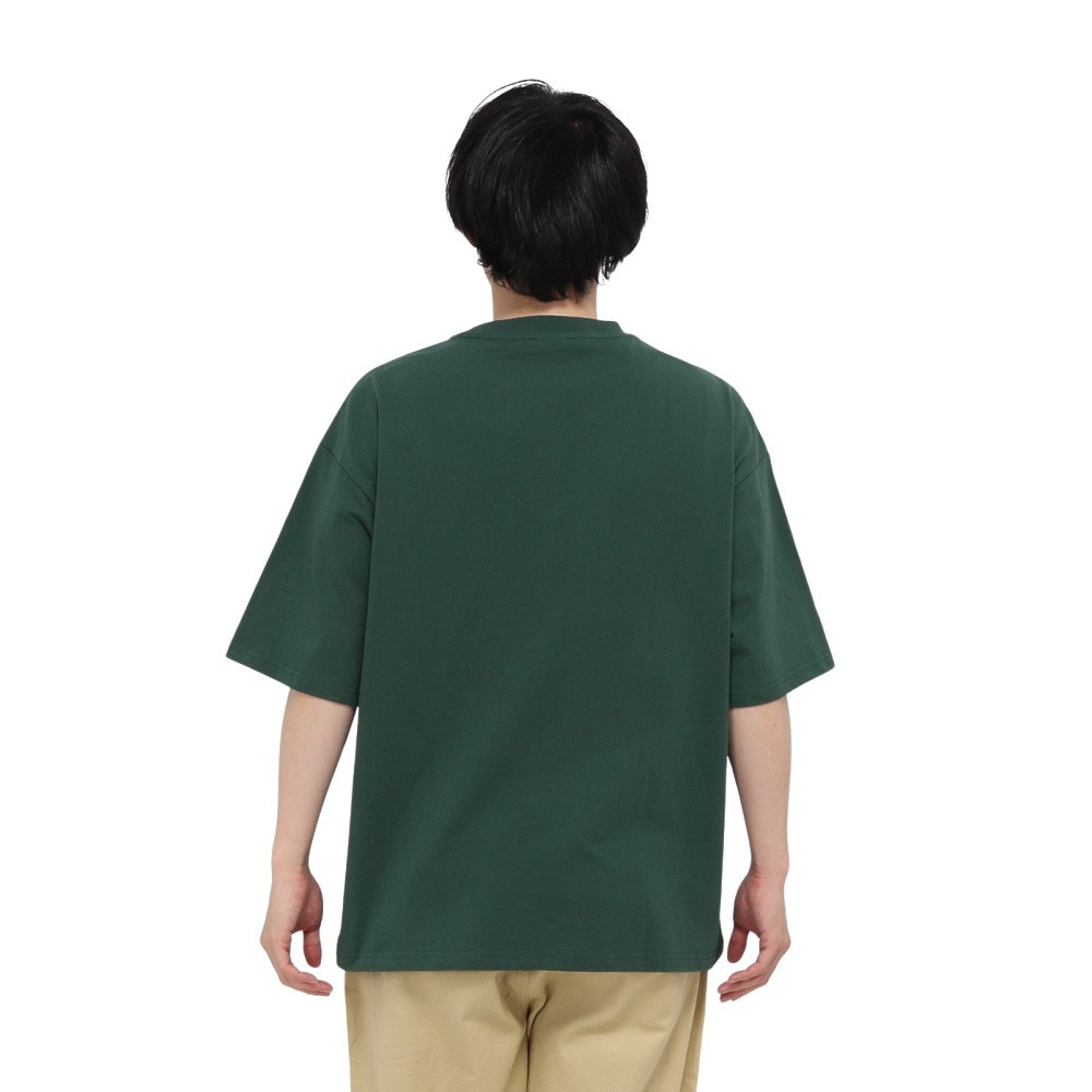 ラッセル（RUSSELL）（メンズ）カレッジタイガー 半袖Tシャツ RBM25S0009 DGRN