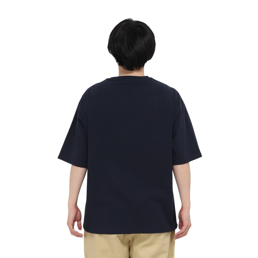 ラッセル（RUSSELL）（メンズ）カレッジタイガー 半袖Tシャツ RBM25S0009 NVY