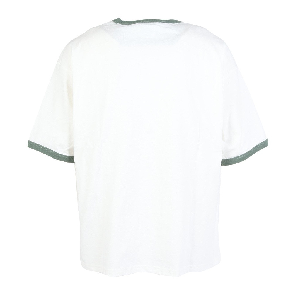 ラッセル（RUSSELL）（メンズ）カレッジリンガー 半袖Tシャツ RBM25S0010 OWHT