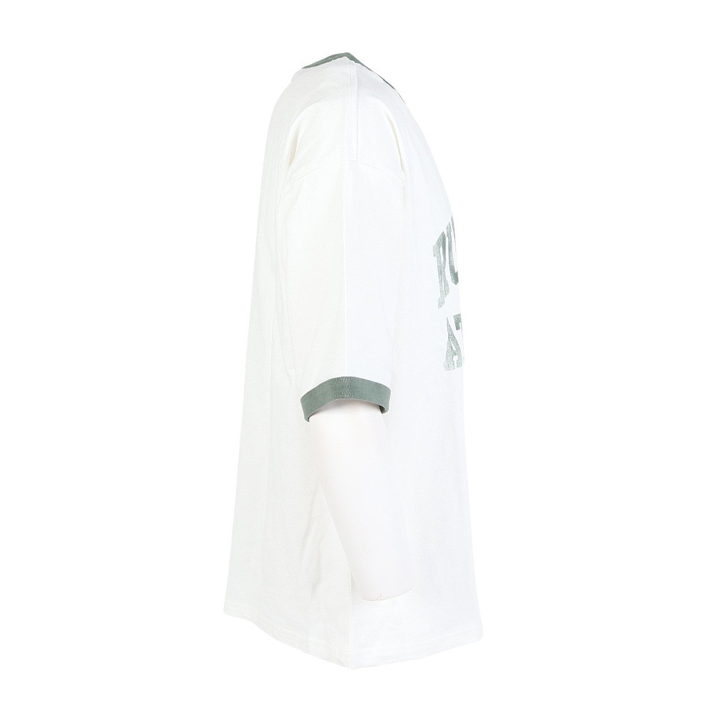 ラッセル（RUSSELL）（メンズ）カレッジリンガー 半袖Tシャツ RBM25S0010 OWHT