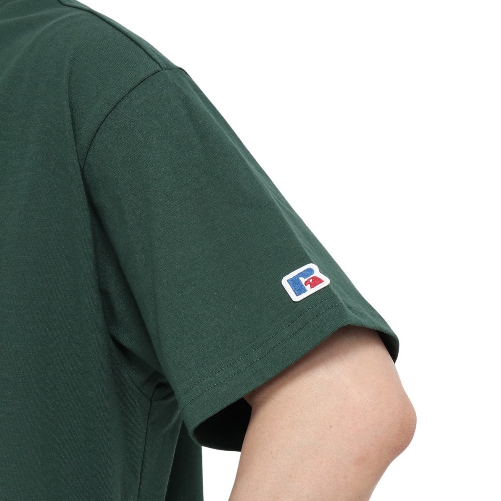 ラッセル（RUSSELL）（メンズ）イーグルポケット 半袖Tシャツ RBM25S0011 DGRN