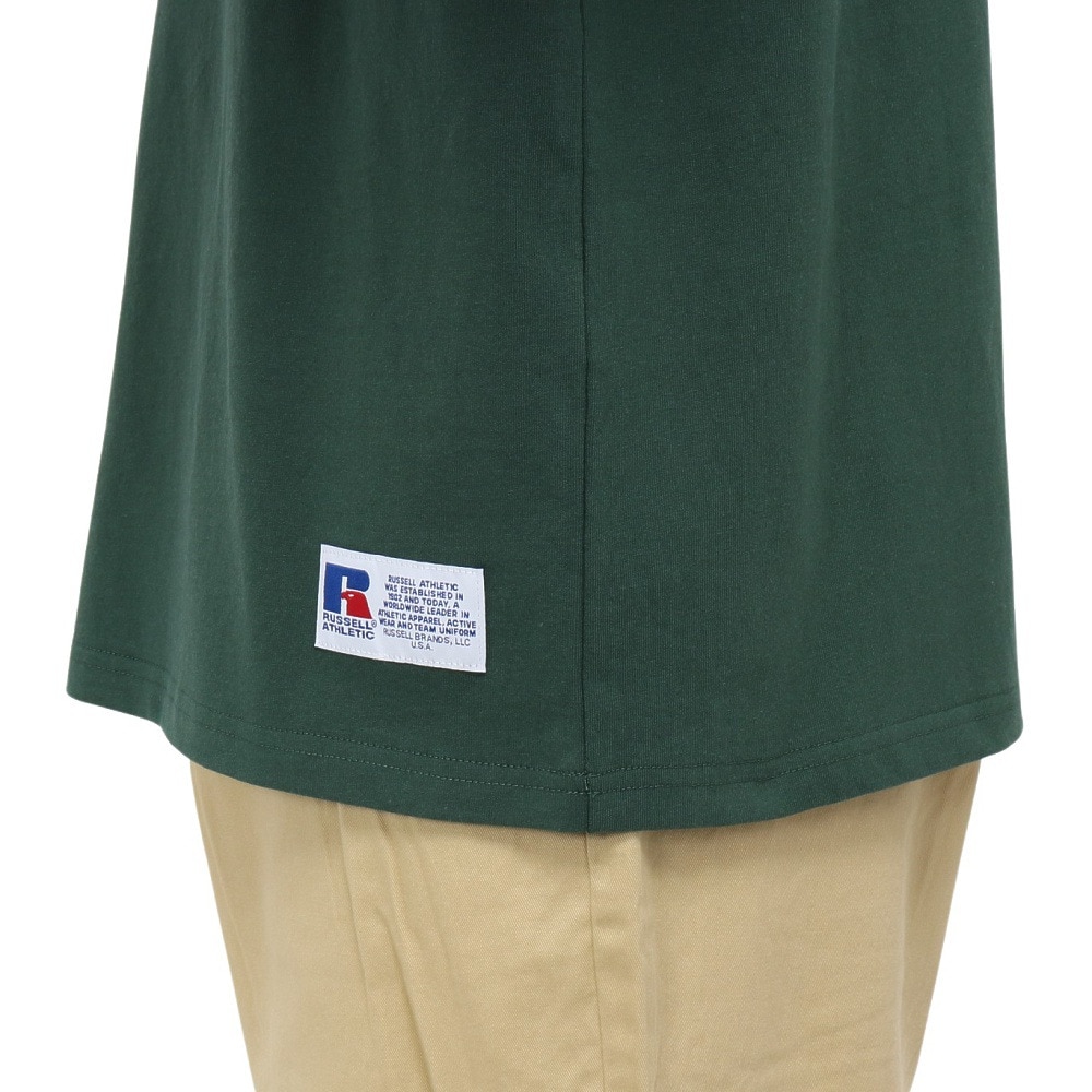 ラッセル（RUSSELL）（メンズ）イーグルポケット 半袖Tシャツ RBM25S0011 DGRN