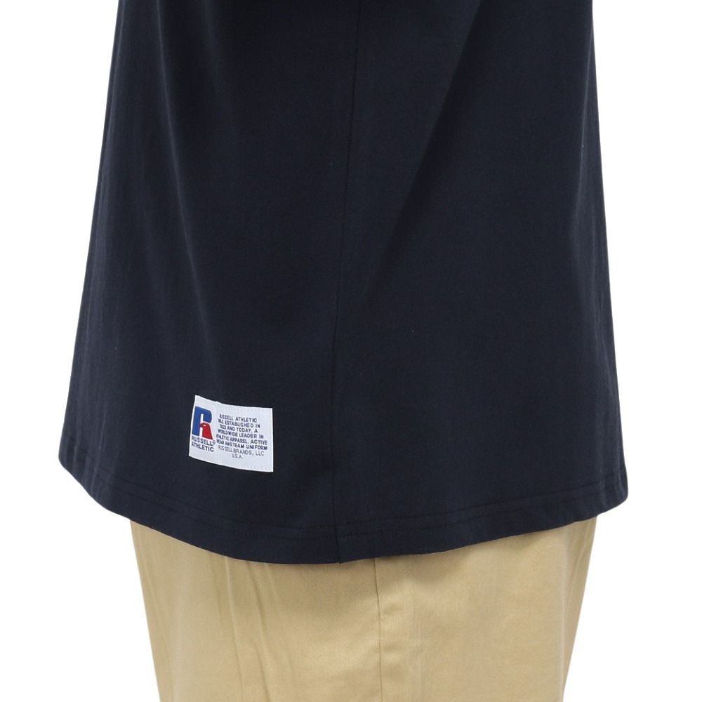 ラッセル（RUSSELL）（メンズ）イーグルポケット 半袖Tシャツ RBM25S0011 NVY