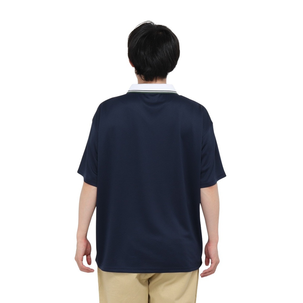 ラッセル（RUSSELL）（メンズ）ポリエステルゲームシャツ ワイド 半袖Tシャツ RBM25S0012 NVY