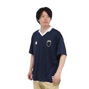 (メンズ)ポリエステルゲームシャツ ワイド 半袖Tシャツ RBM25S0012 NVY