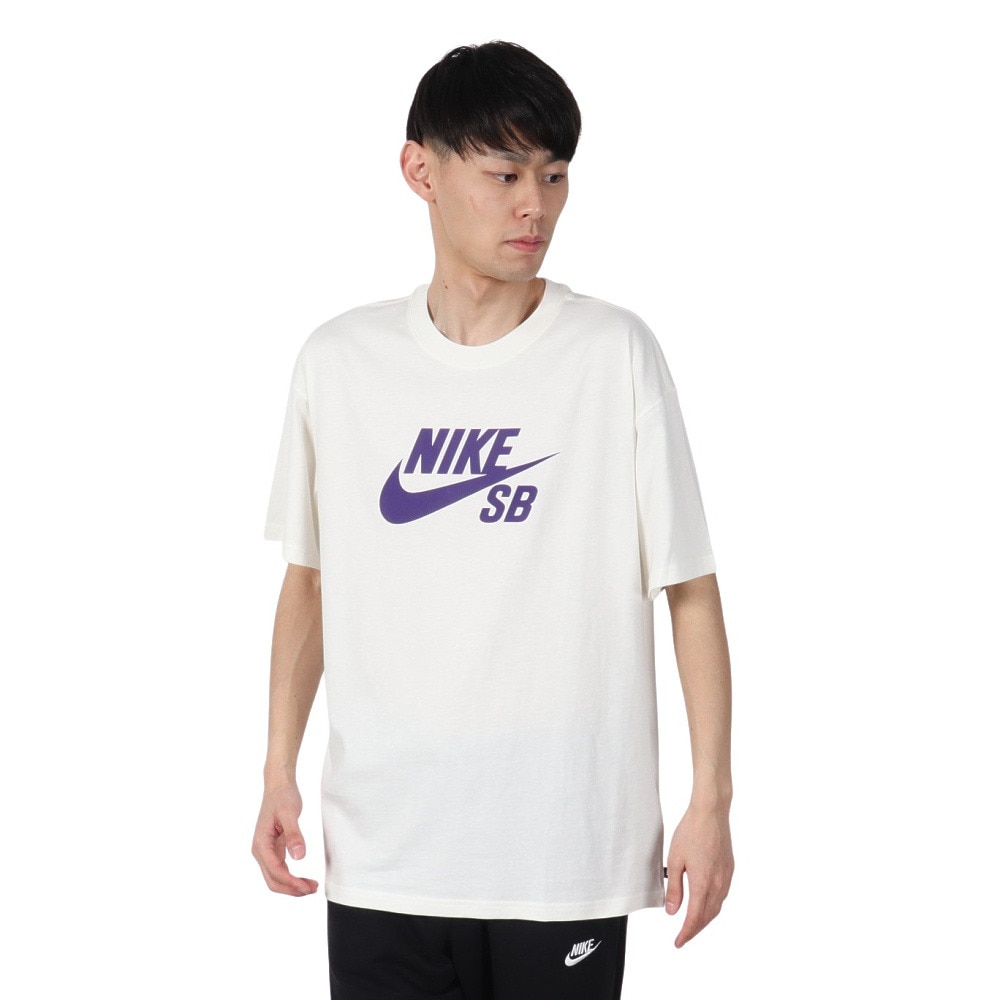 ナイキ（NIKE）（メンズ）スケートボード ロゴ 半袖Tシャツ CV7540-133