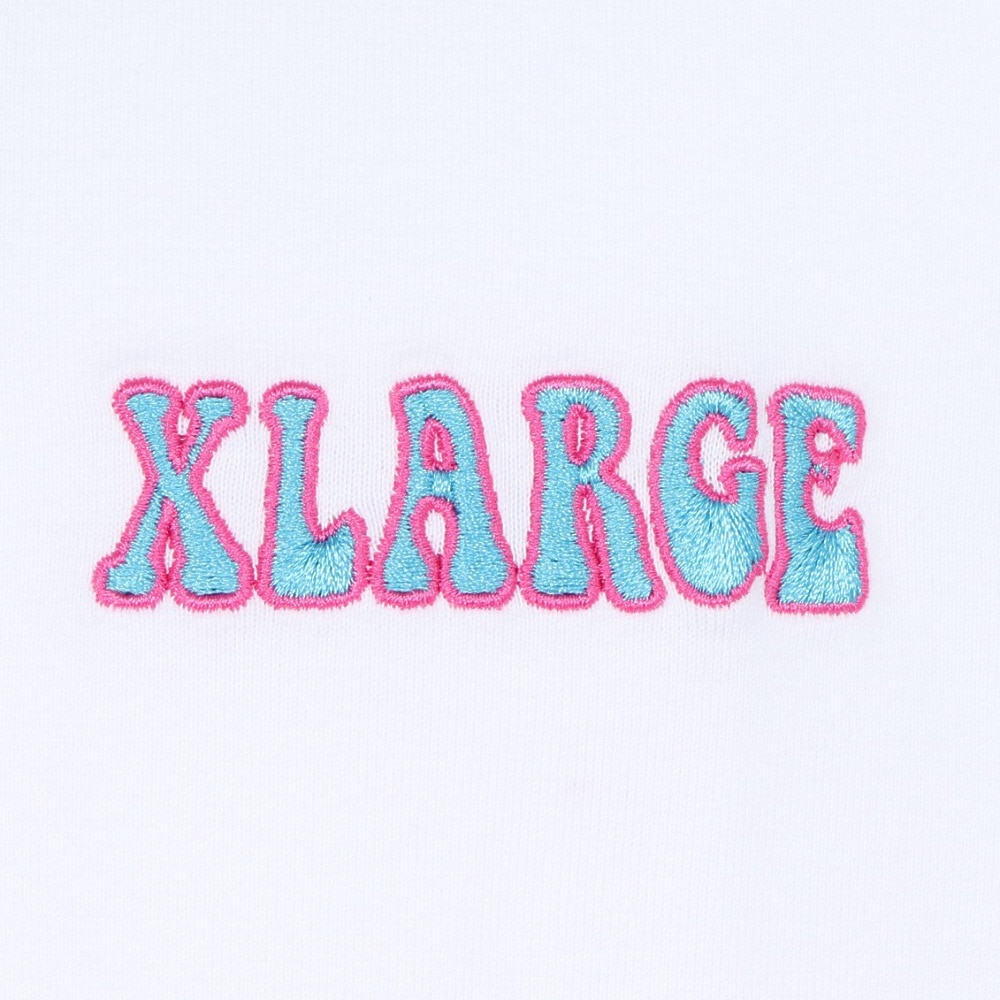 エクストララージ（XLARGE）（メンズ）フラワー 半袖Tシャツ 101252011007-WHITE
