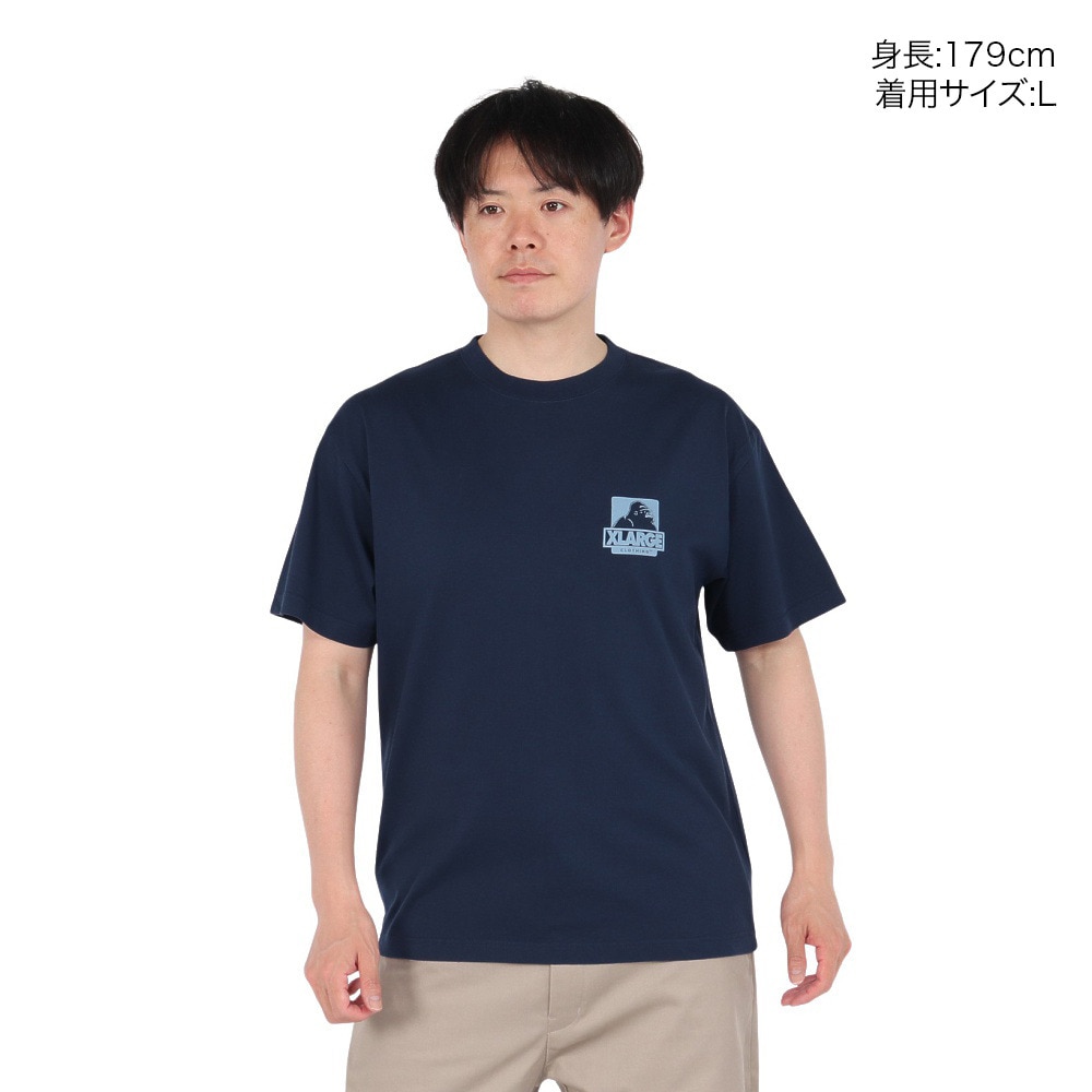 エクストララージ（XLARGE）（メンズ）OG 半袖 Tシャツ 101252011009-NAVY