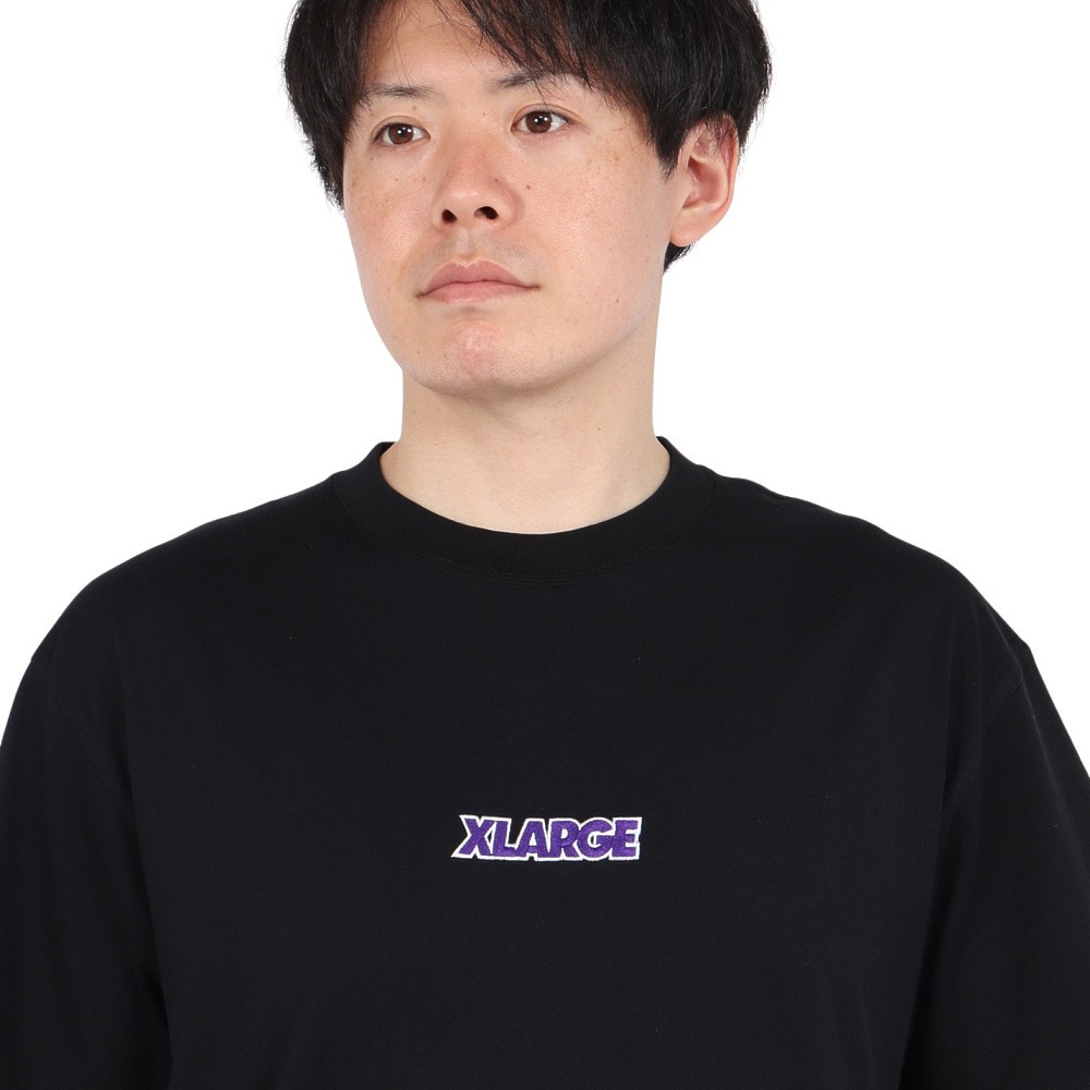エクストララージ（XLARGE）（メンズ）SLANTED OG 半袖 Tシャツ 101252011010-BLACK