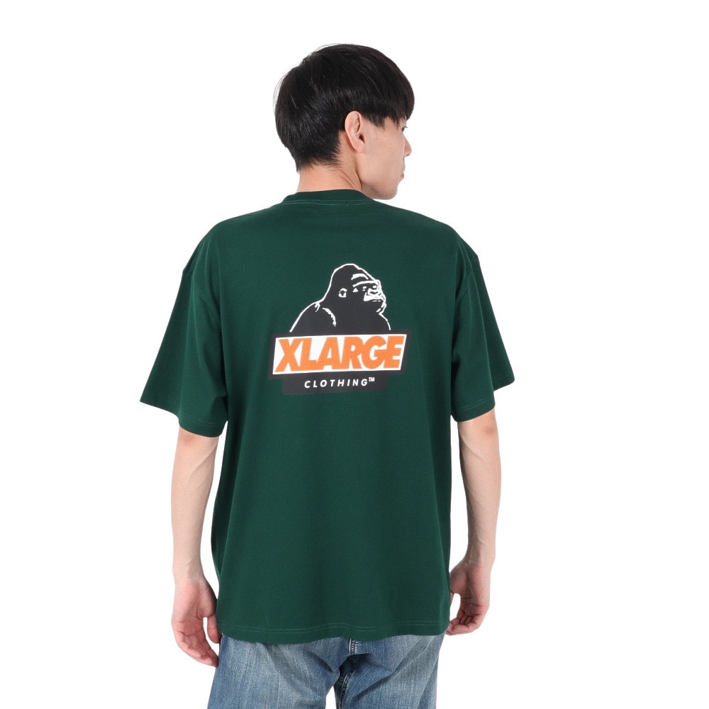エクストララージ（XLARGE）（メンズ）SLANTED OG 半袖Tシャツ 101252011010-GREEN