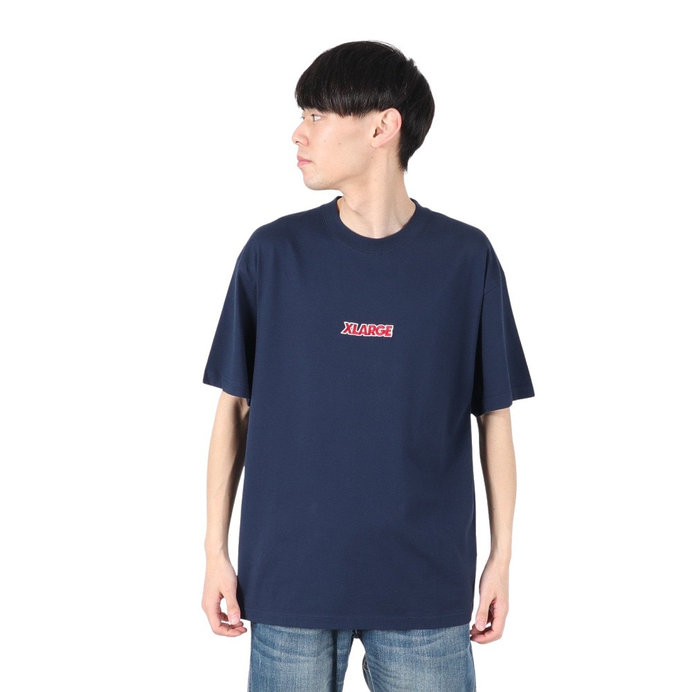 エクストララージ（XLARGE）（メンズ）SLANTED OG 半袖 Tシャツ 101252011010-NAVY