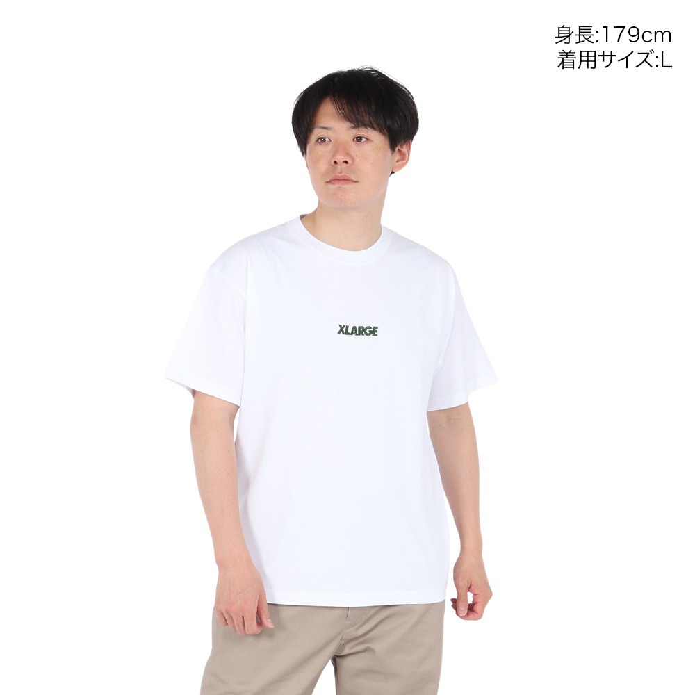 エクストララージ（XLARGE）（メンズ）SLANTED OG 半袖 Tシャツ 101252011010-WHITE