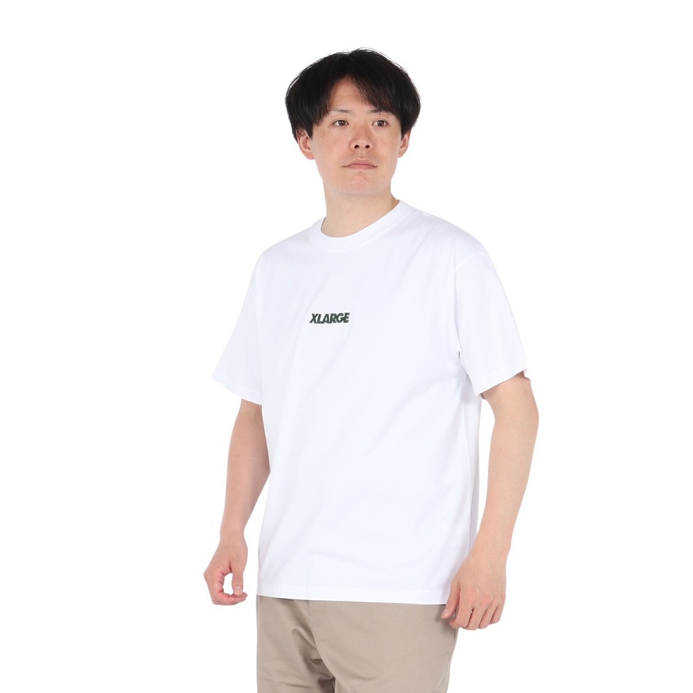 エクストララージ（XLARGE）（メンズ）SLANTED OG 半袖 Tシャツ 101252011010-WHITE