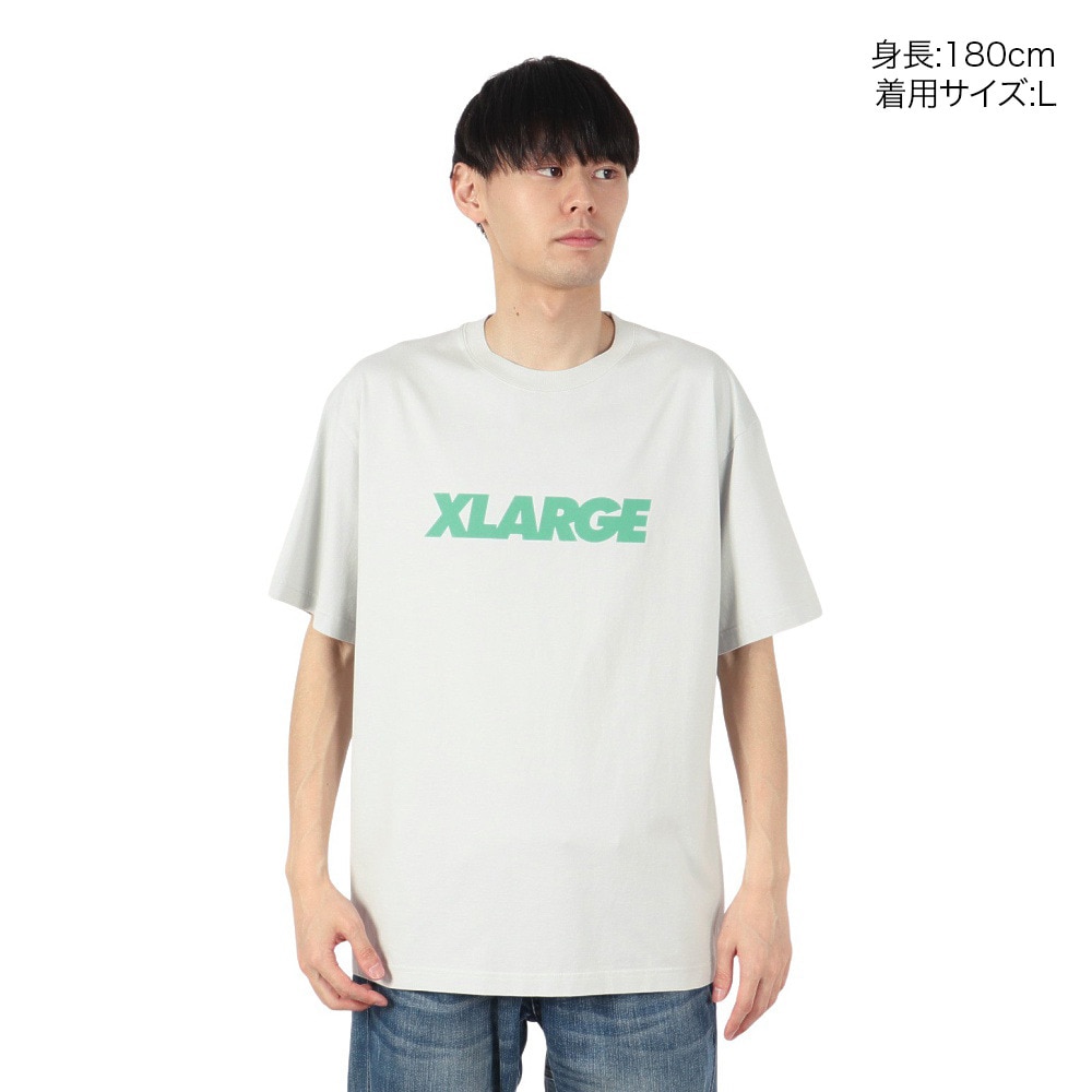 エクストララージ（XLARGE）（メンズ）スタンダード ロゴ 半袖Tシャツ 101252011011-GREY