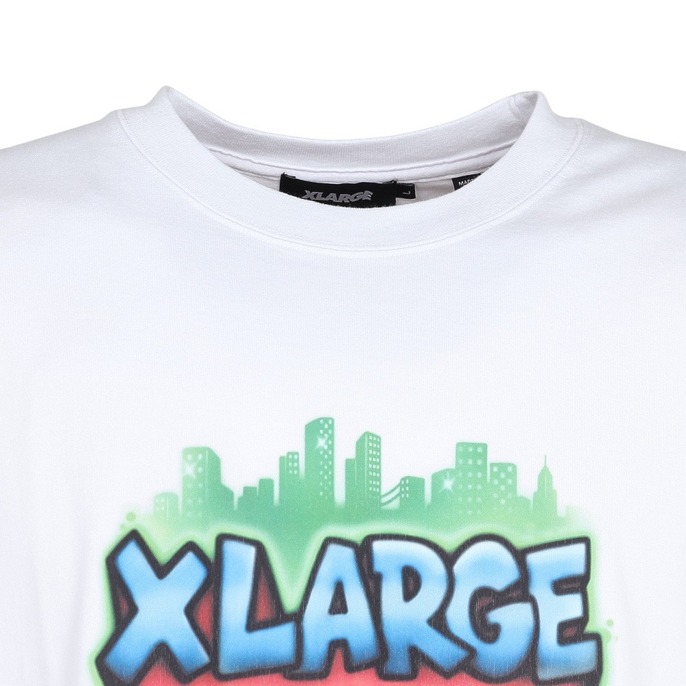 エクストララージ（XLARGE）（メンズ）SKYLINE 半袖Tシャツ 101252011017-WHITE