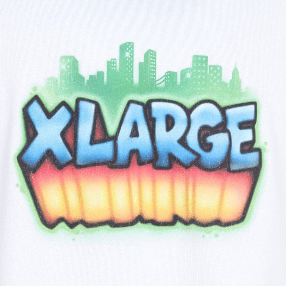 エクストララージ（XLARGE）（メンズ）SKYLINE 半袖Tシャツ 101252011017-WHITE
