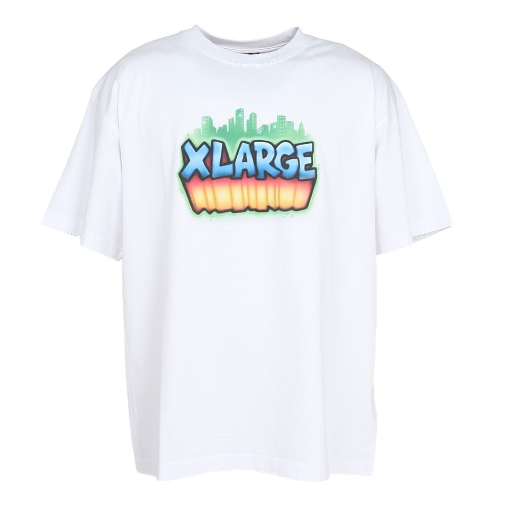 エクストララージ（XLARGE）（メンズ）SKYLINE 半袖Tシャツ 101252011017-WHITE
