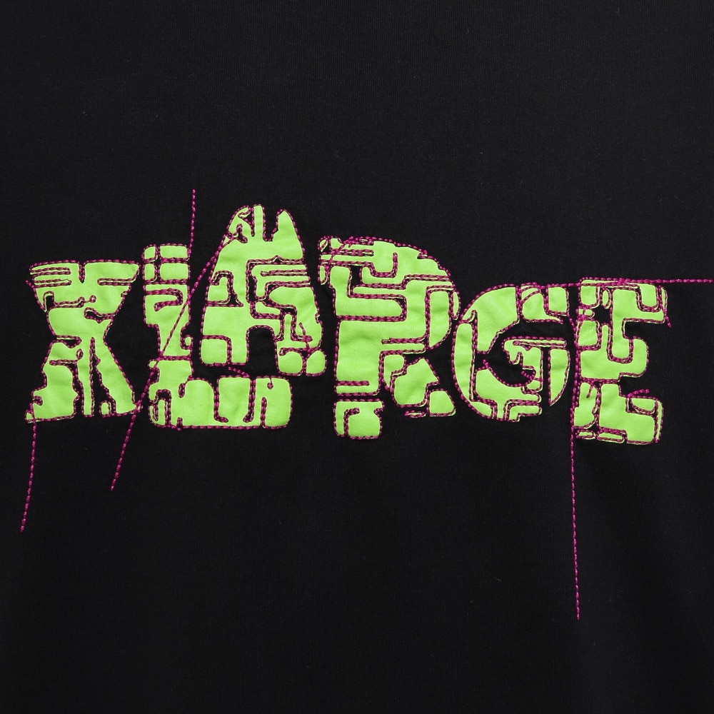 エクストララージ（XLARGE）（メンズ）CHIP ロゴ 半袖Tシャツ 101252011018-BLACK