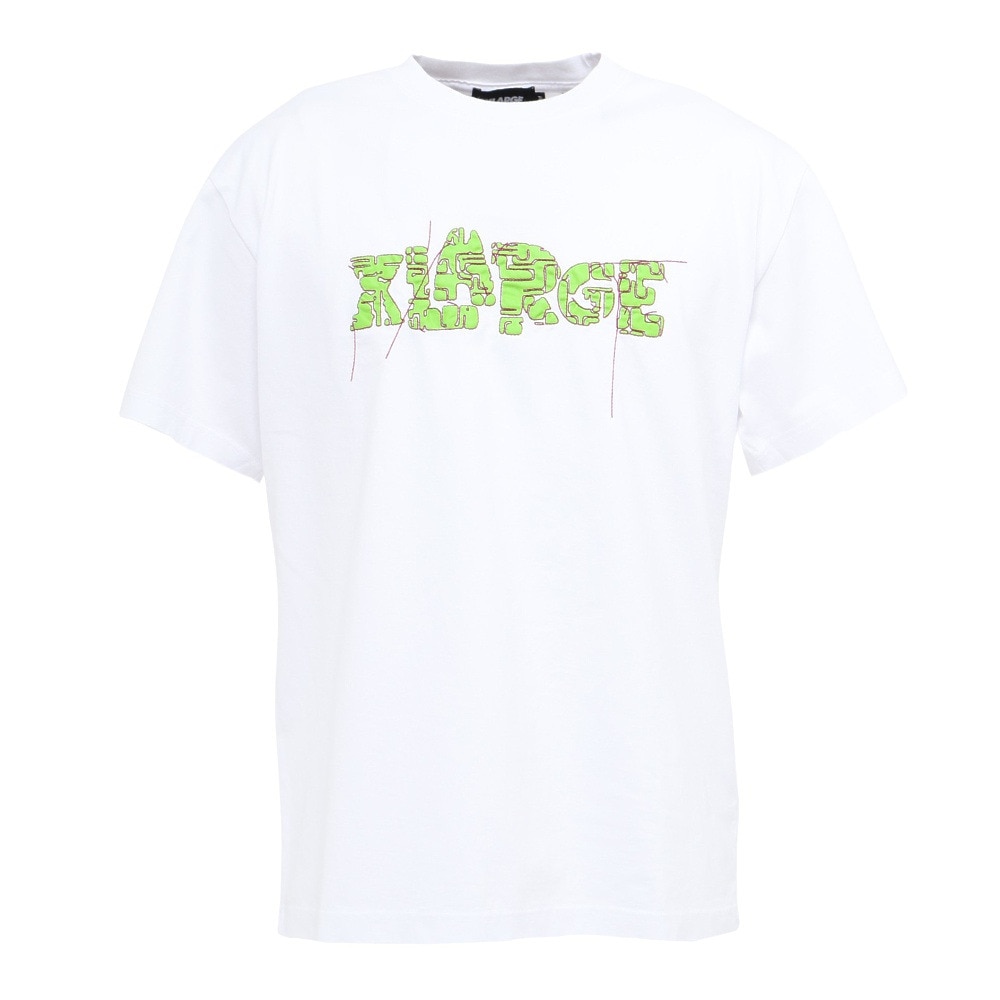 エクストララージ（XLARGE）（メンズ）CHIP ロゴ 半袖Tシャツ 101252011018-WHITE