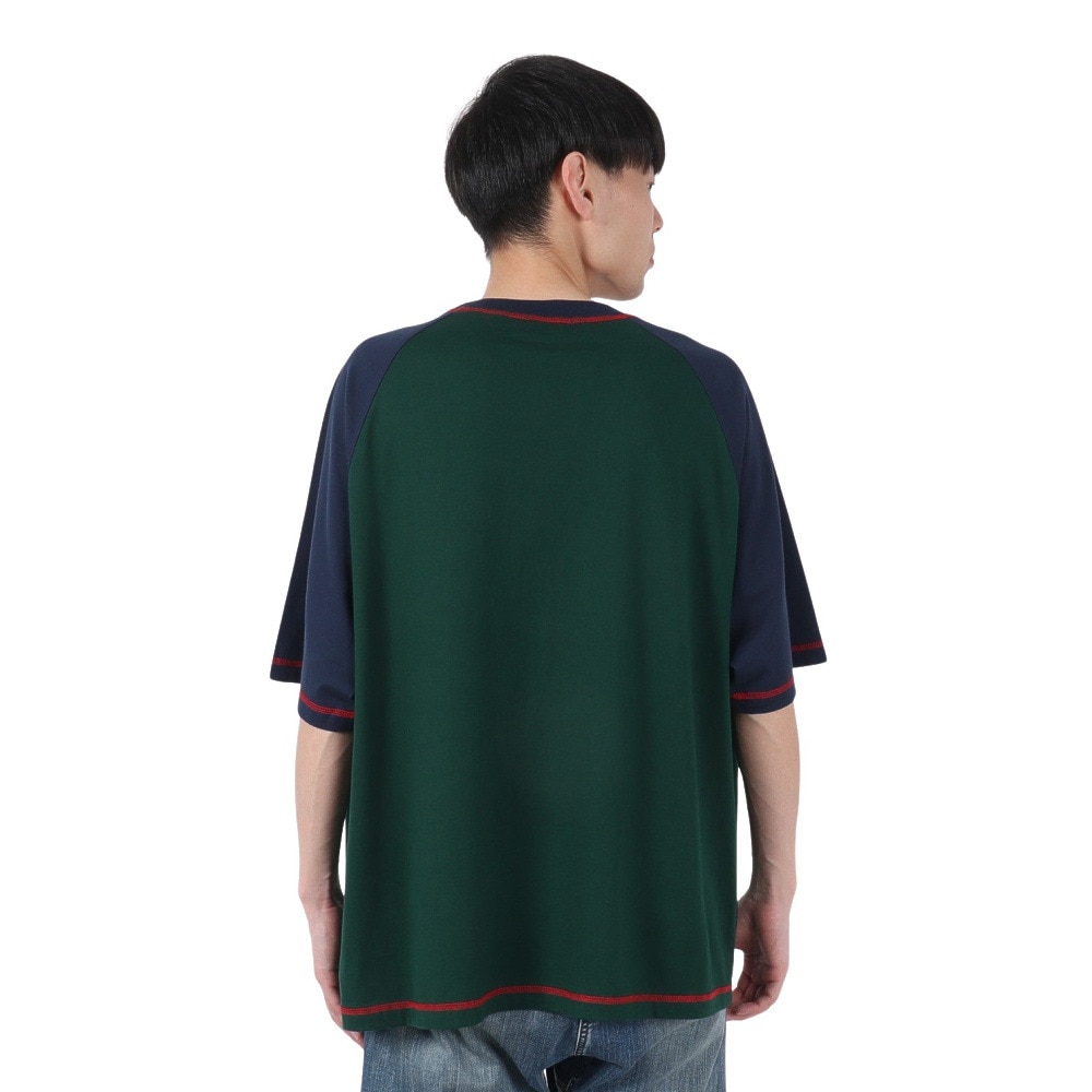 エクストララージ（XLARGE）（メンズ）PANTHER CLAWS ラグラン 半袖Tシャツ 101252011019-NAVY