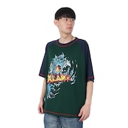 (メンズ)PANTHER CLAWS ラグラン 半袖Tシャツ 101252011019-NAVY