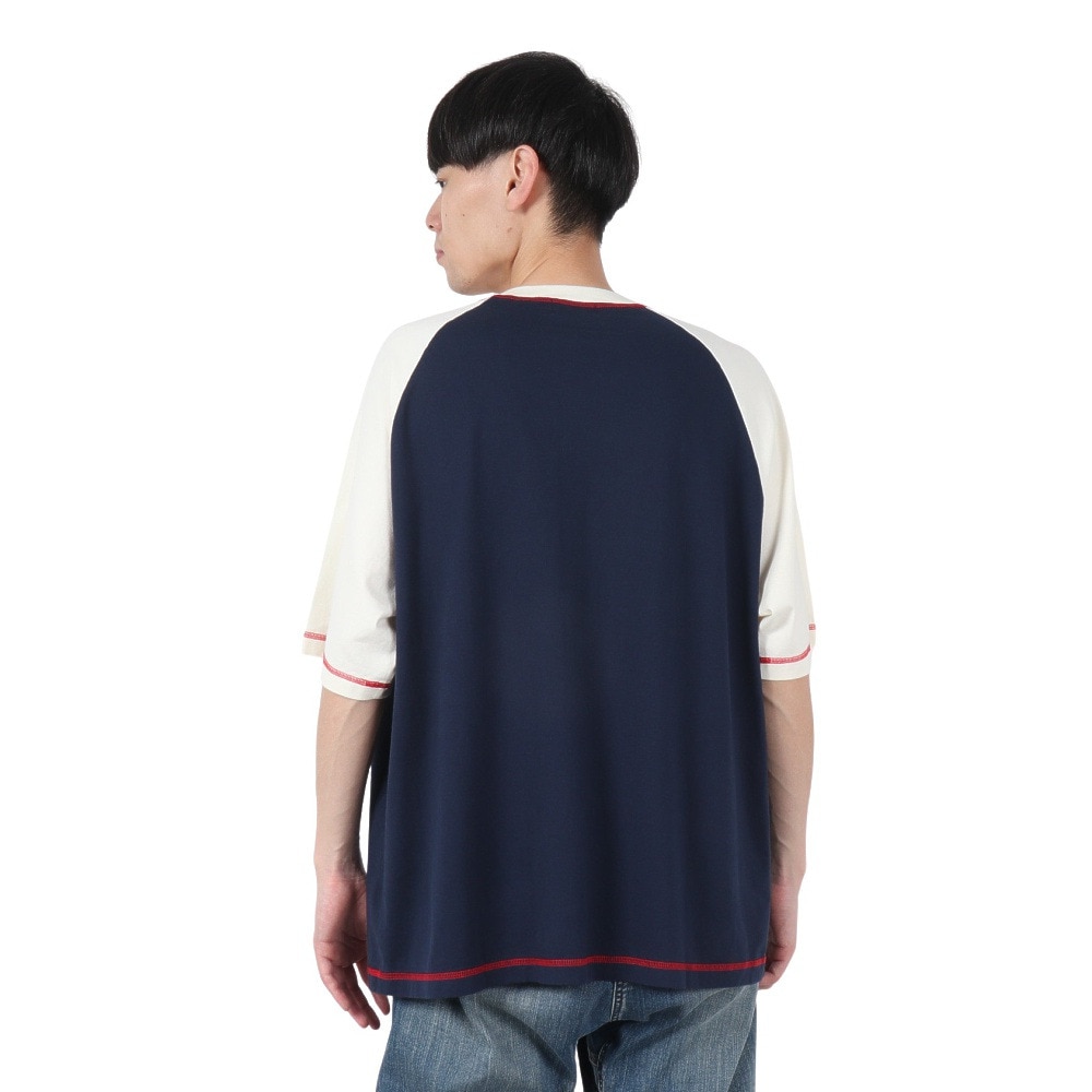 エクストララージ（XLARGE）（メンズ）PANTHER CLAWS ラグラン 半袖Tシャツ 101252011019-WHITE