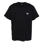 (メンズ)キッズプリント メンズ 半袖Tシャツ 101252011021-BLACK