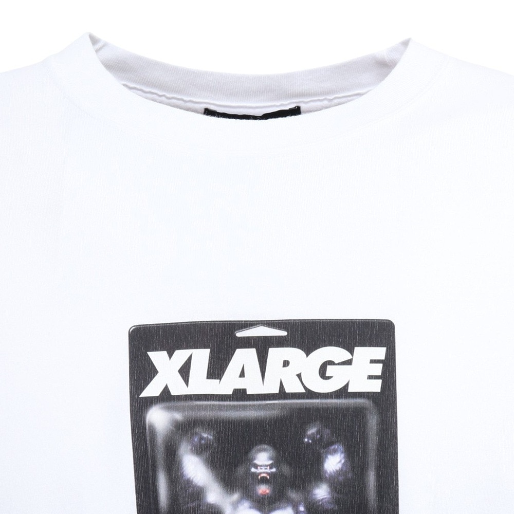 エクストララージ（XLARGE）（メンズ）ACTION FIGURE 半袖Tシャツ 101252011022-WHITE