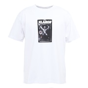 (メンズ)ACTION FIGURE 半袖Tシャツ 101252011022-WHITE