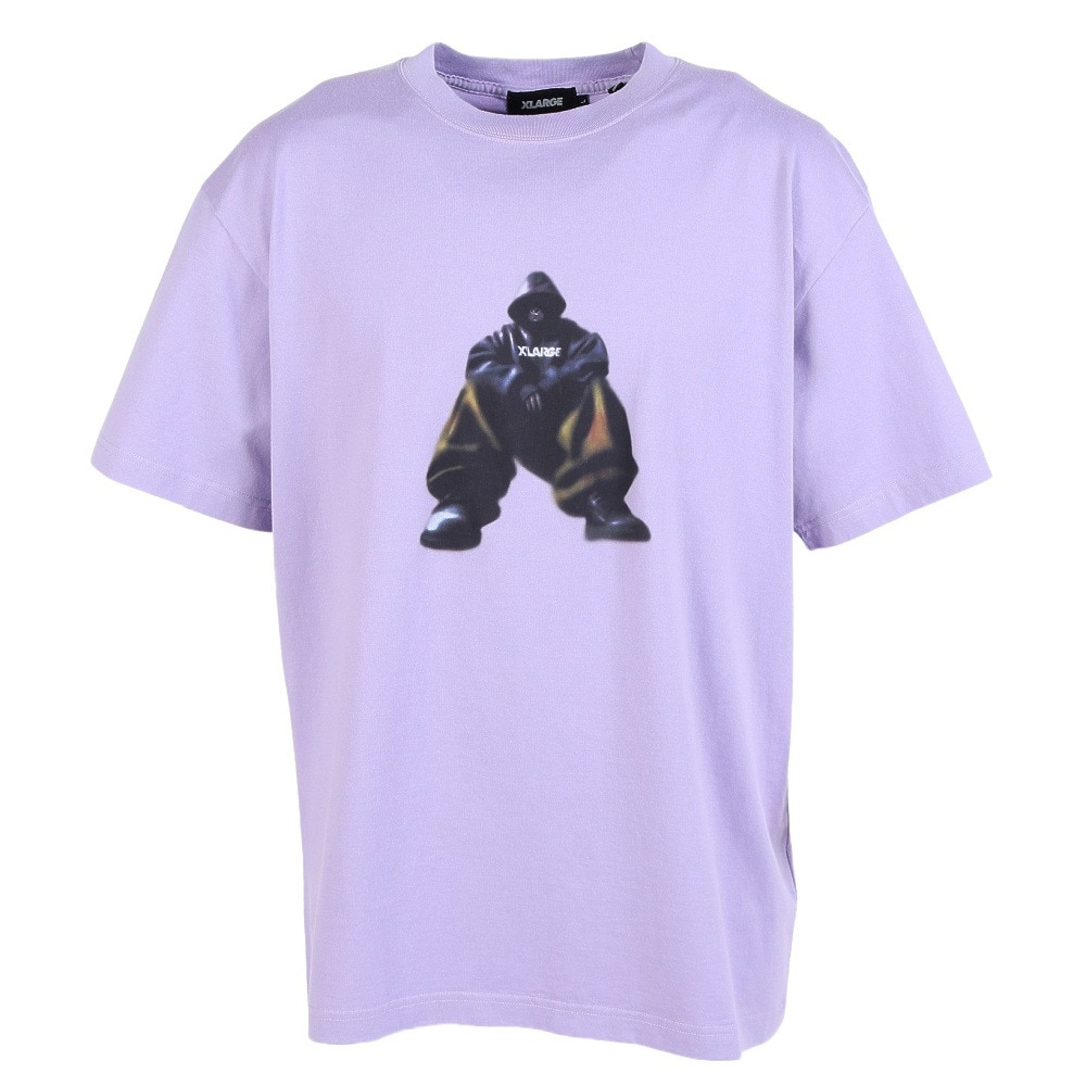 エクストララージ（XLARGE）（メンズ）MASK 半袖Tシャツ 101252011023-LtPURPLE