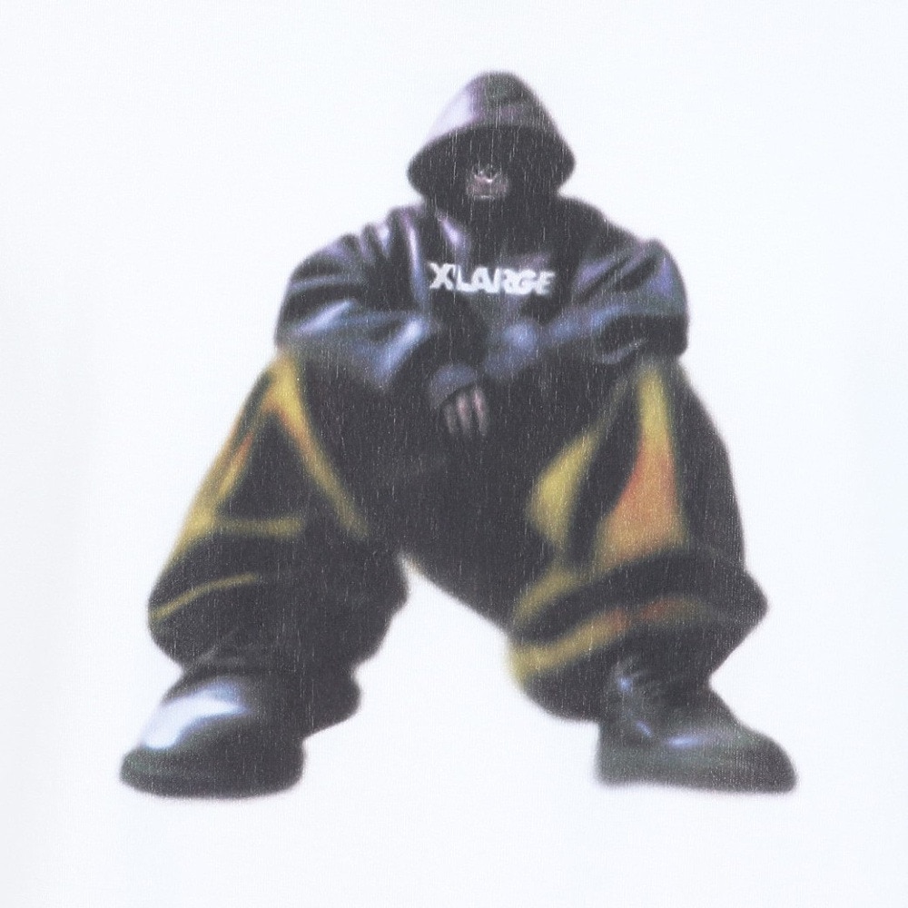 エクストララージ（XLARGE）（メンズ）MASK 半袖Tシャツ 101252011023-WHITE