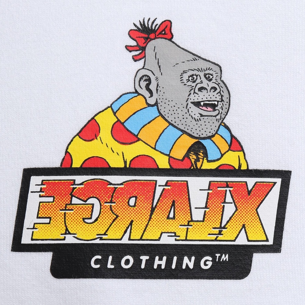 エクストララージ（XLARGE）（メンズ）CLOWN OG 半袖Tシャツ 101252011034-WHITE