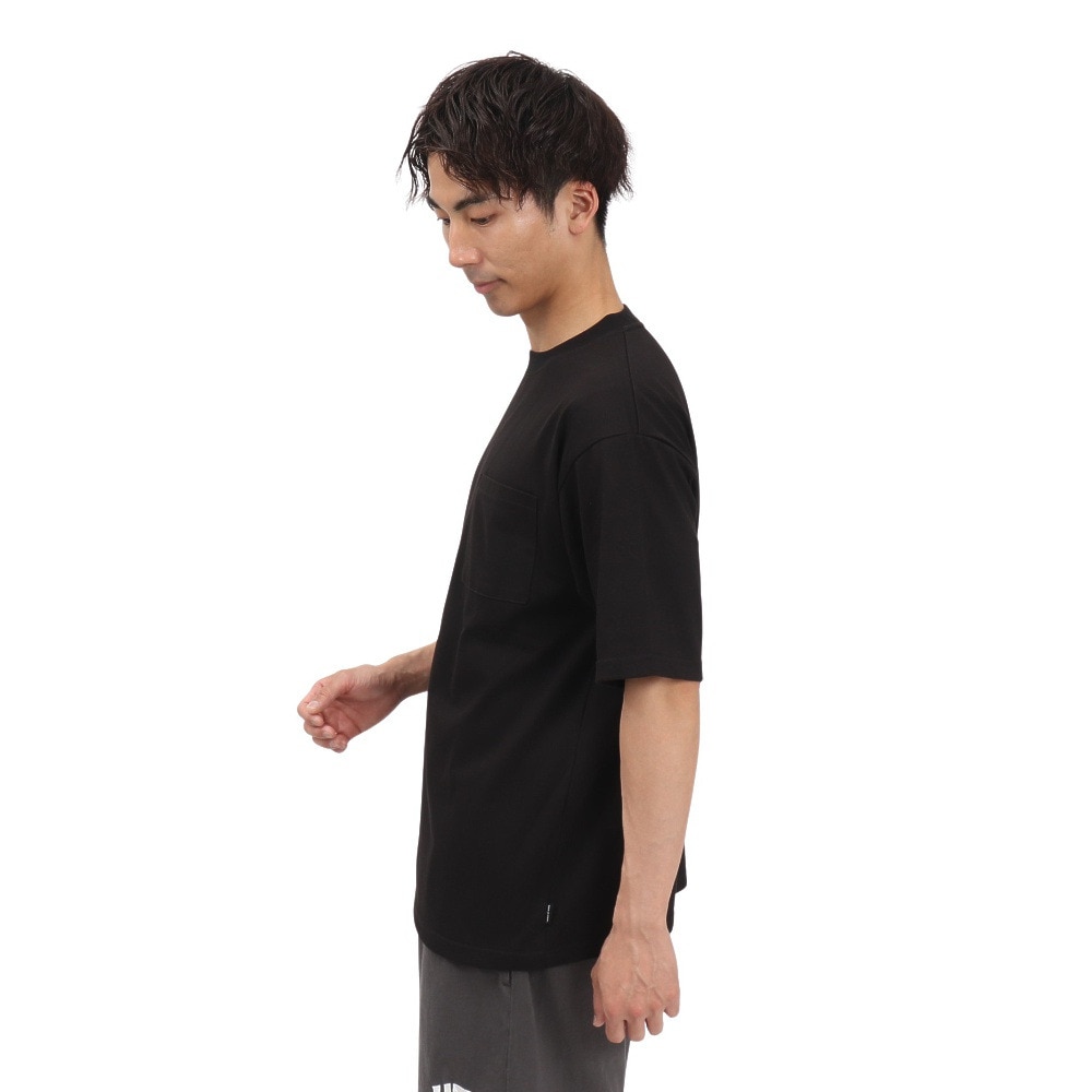 ヤックパック（YAK PAK）（メンズ）ポケット 半袖 Tシャツ YAK-APL-251001 BLK
