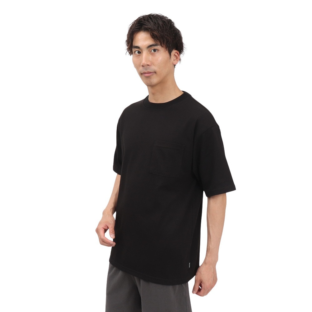 ヤックパック（YAK PAK）（メンズ）ポケット 半袖 Tシャツ YAK-APL-251001 BLK